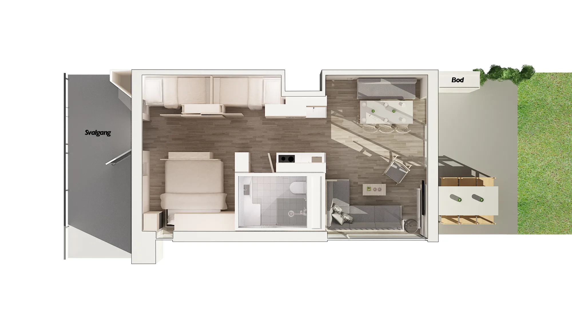Plantegning – Suite Executive
